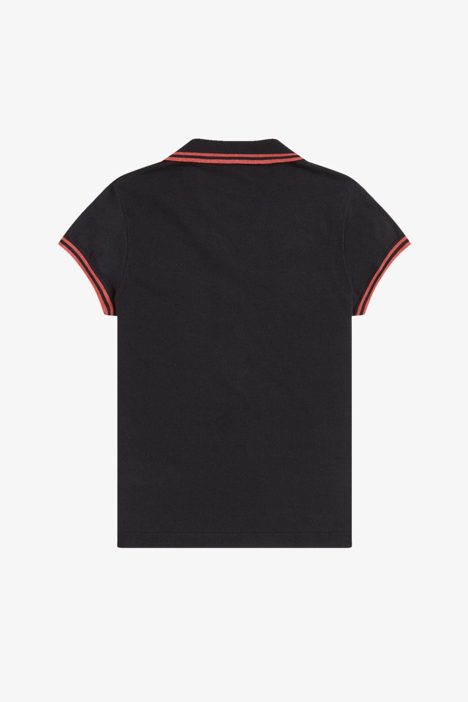 SK2142 Pocket Detail Black - Knitted Shirt
