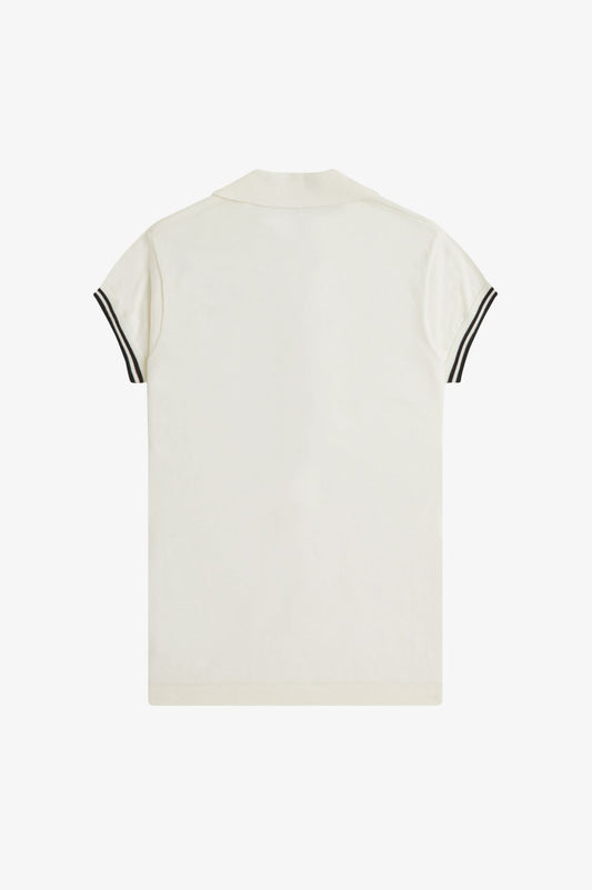 SK9116 Amy Winehouse Pocket Detail Knitted - Polo