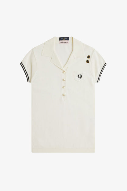 SK9116 Amy Winehouse Pocket Detail Knitted - Polo