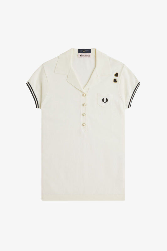 SK9116 Amy Winehouse Pocket Detail Knitted - Polo