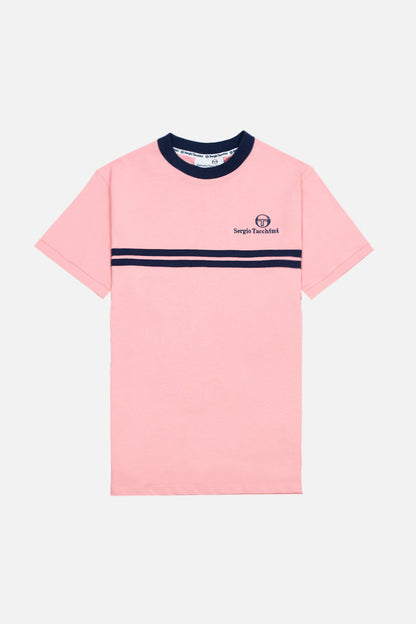 New Supermac Quartz Pink /Maritime Blue - T-Shirt