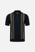 Multi-Stripe Navy - Polo