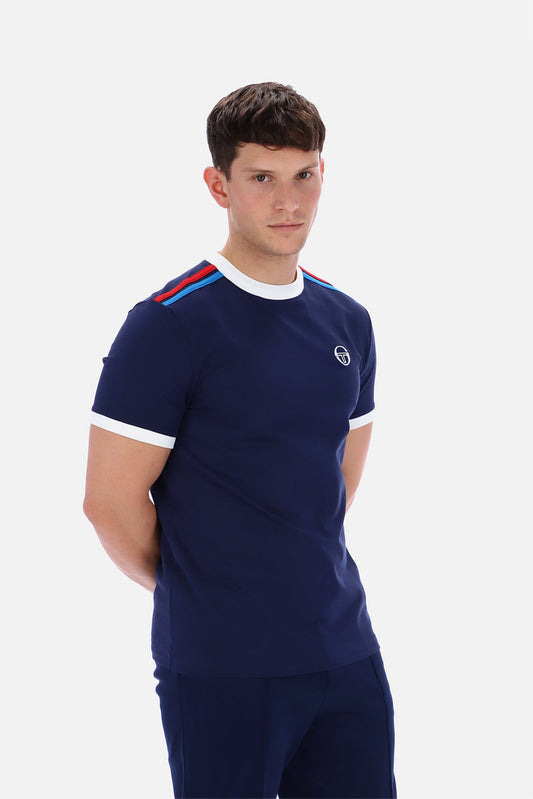 Triste Maritime Blue/White - T-Shirt