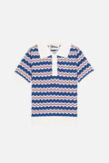 Supreme Fine Gauge White - Polo Knit