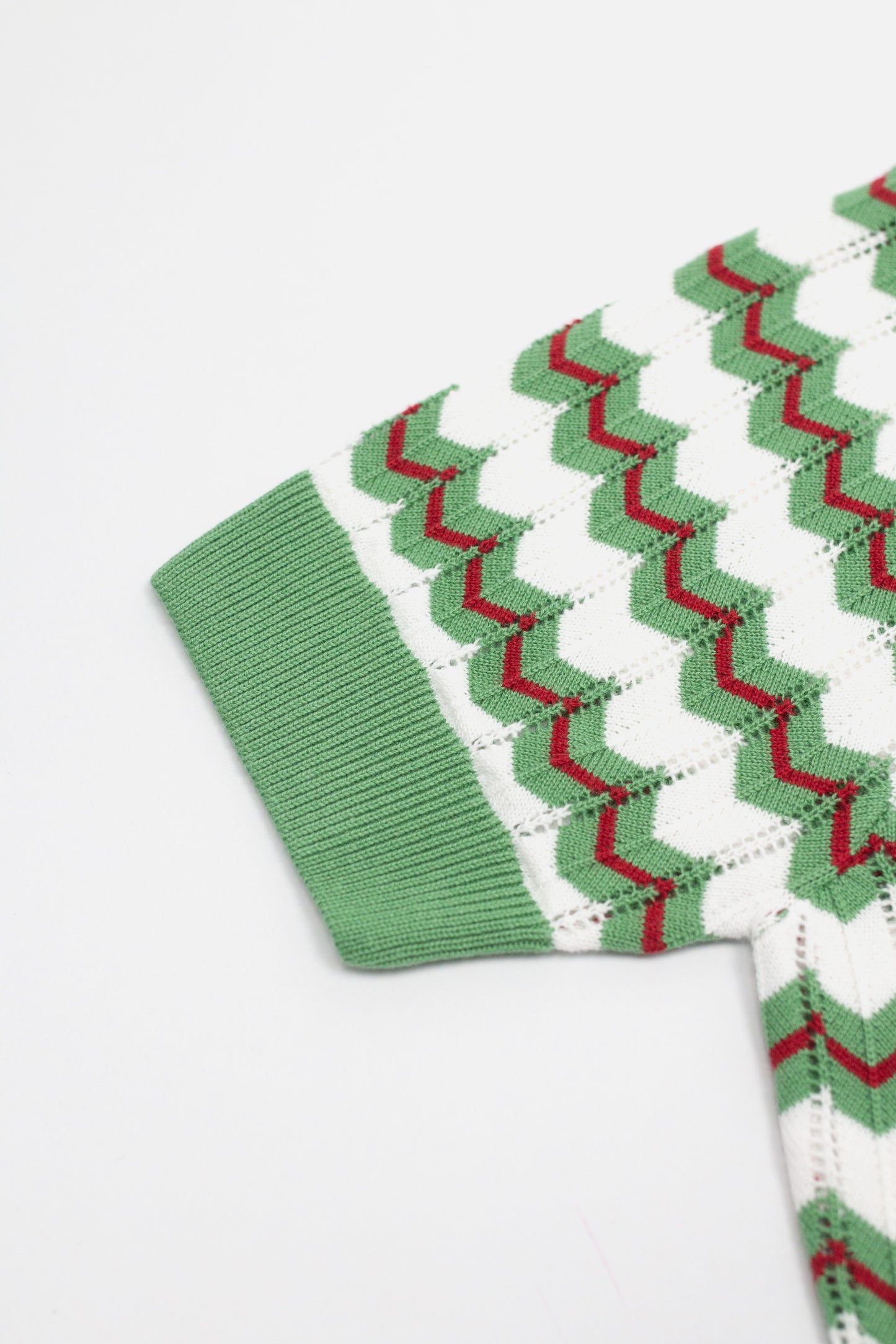 Supreme Fine Gauge Verde - Polo Knit