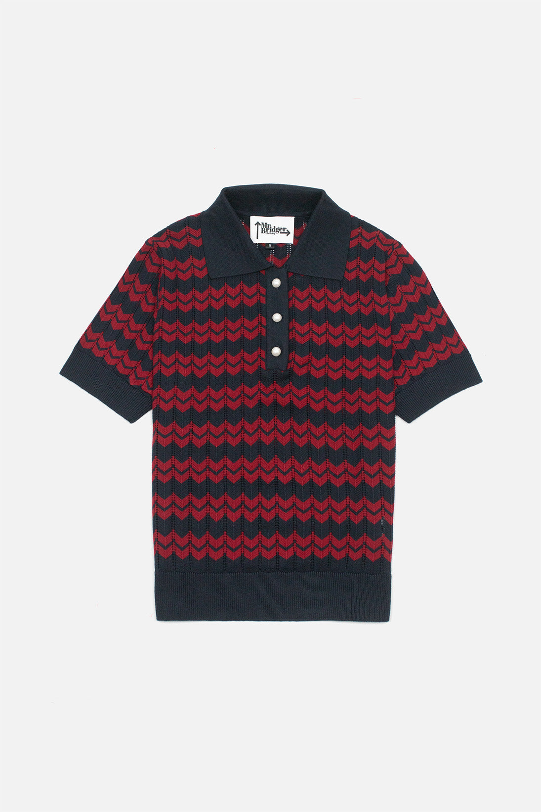 Supremes Fine Gauge Navy - Polo Knit