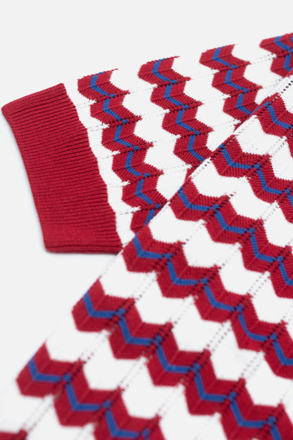 Supreme Fine Gauge Cherry - Polo Knit