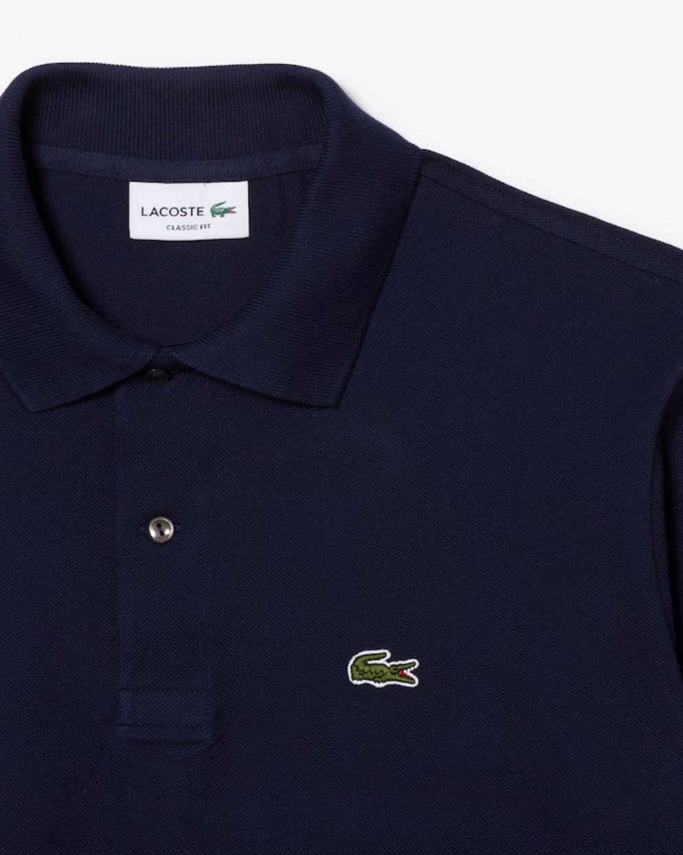 LACOSTE CLASSIC FIT ネイビー Ｌ1212 Men's Classic Fit L.12.12 Badge Polo - Polo Shirts - New In