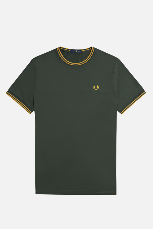 M1588 Twin Tipped Court Green / Honeycomb - T-Shirt