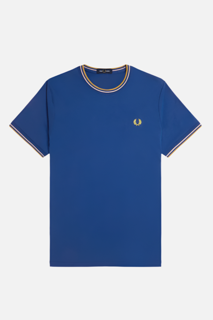 M1588 Twin Tipped Shaded Cobalt / Oatmeal / Honeycomb - T-Shirt