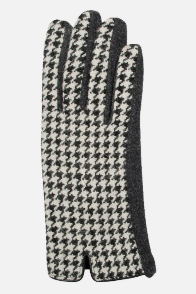 Women's Touchscreen Dogtooth - Gloves