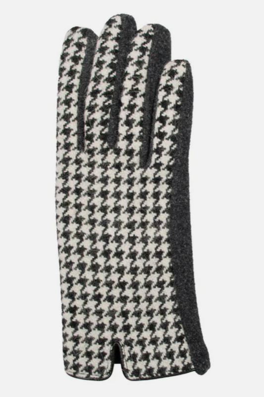 Women's Touchscreen Dogtooth - Gloves