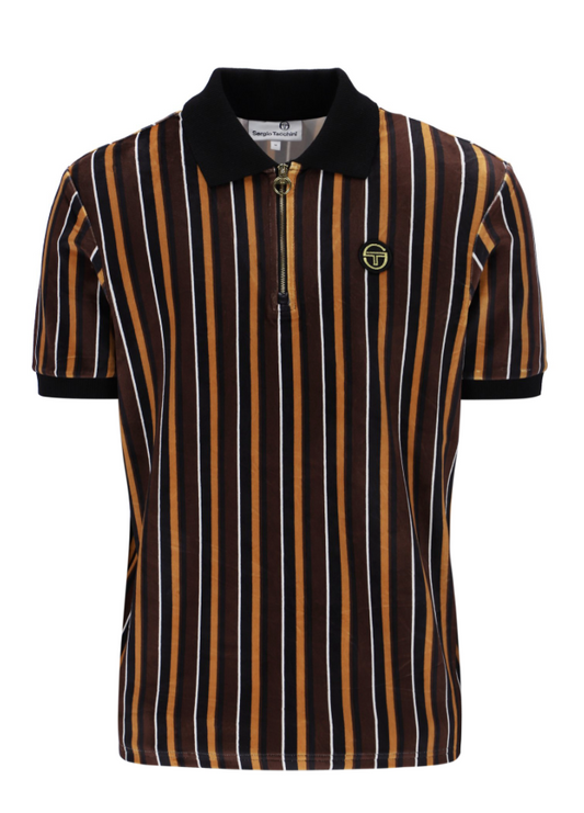 Lomazzo Stripe Velour - Polo