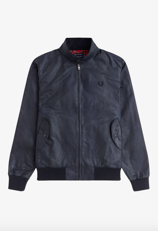 J1332 Black Watch Tartan - Harrington Jacket