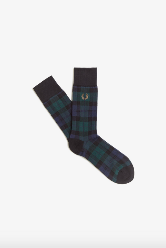 C1155 Black Watch Tartan - Sock