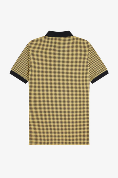 M2661 Cross Print Black - Polo