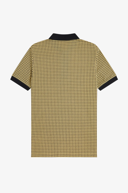 M2661 Cross Print Black - Polo