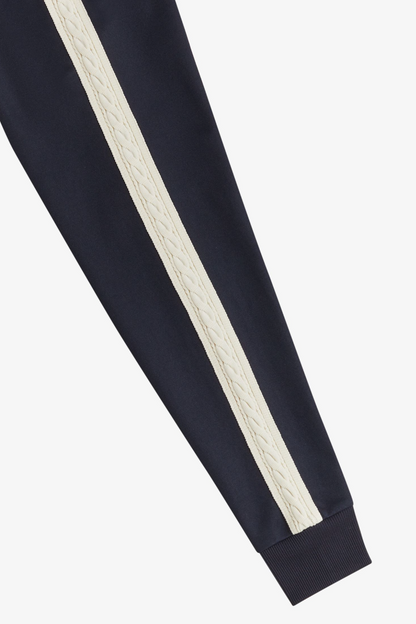 J2331 Cable Taped Navy - Track Jacket