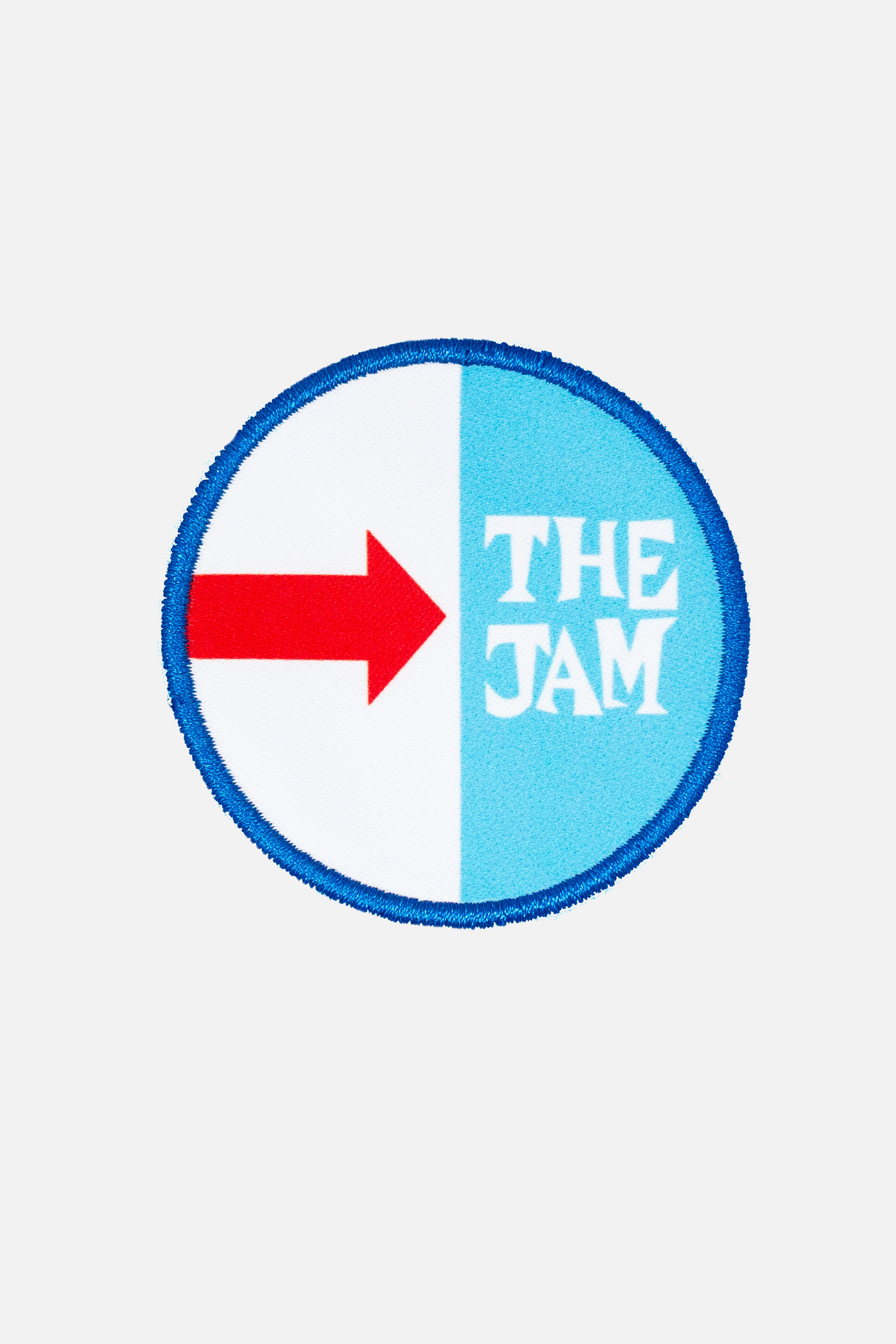The Jam x Modfather Clothing Badge Macro Image