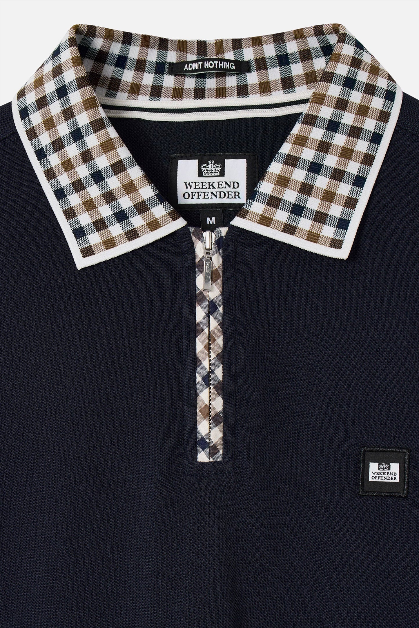 Tipasa Jacquard Rib Navy - Polo