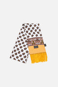 Paisley Mustard - Rayon Scarf