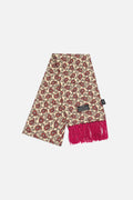 Paisley Clotted Cream - Rayon Scarf
