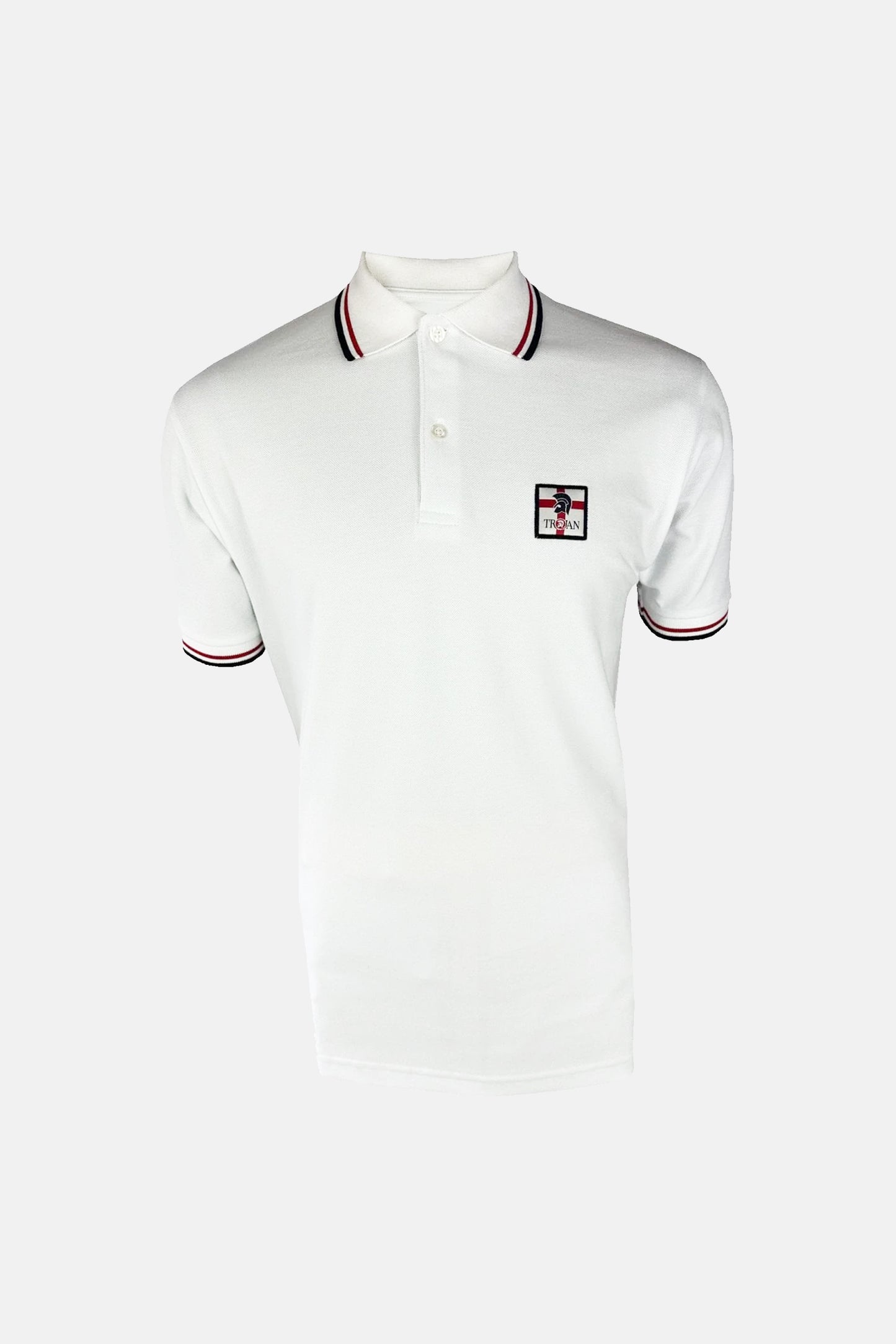Flag Badge White - Polo