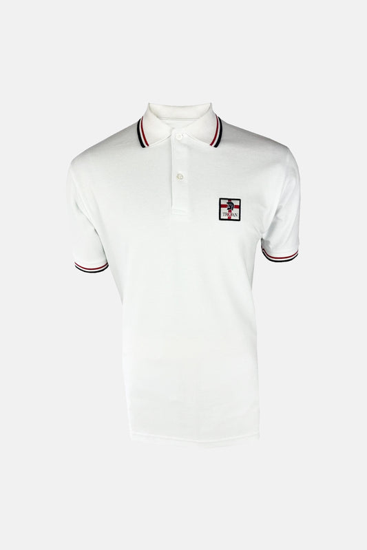 Flag Badge White - Polo