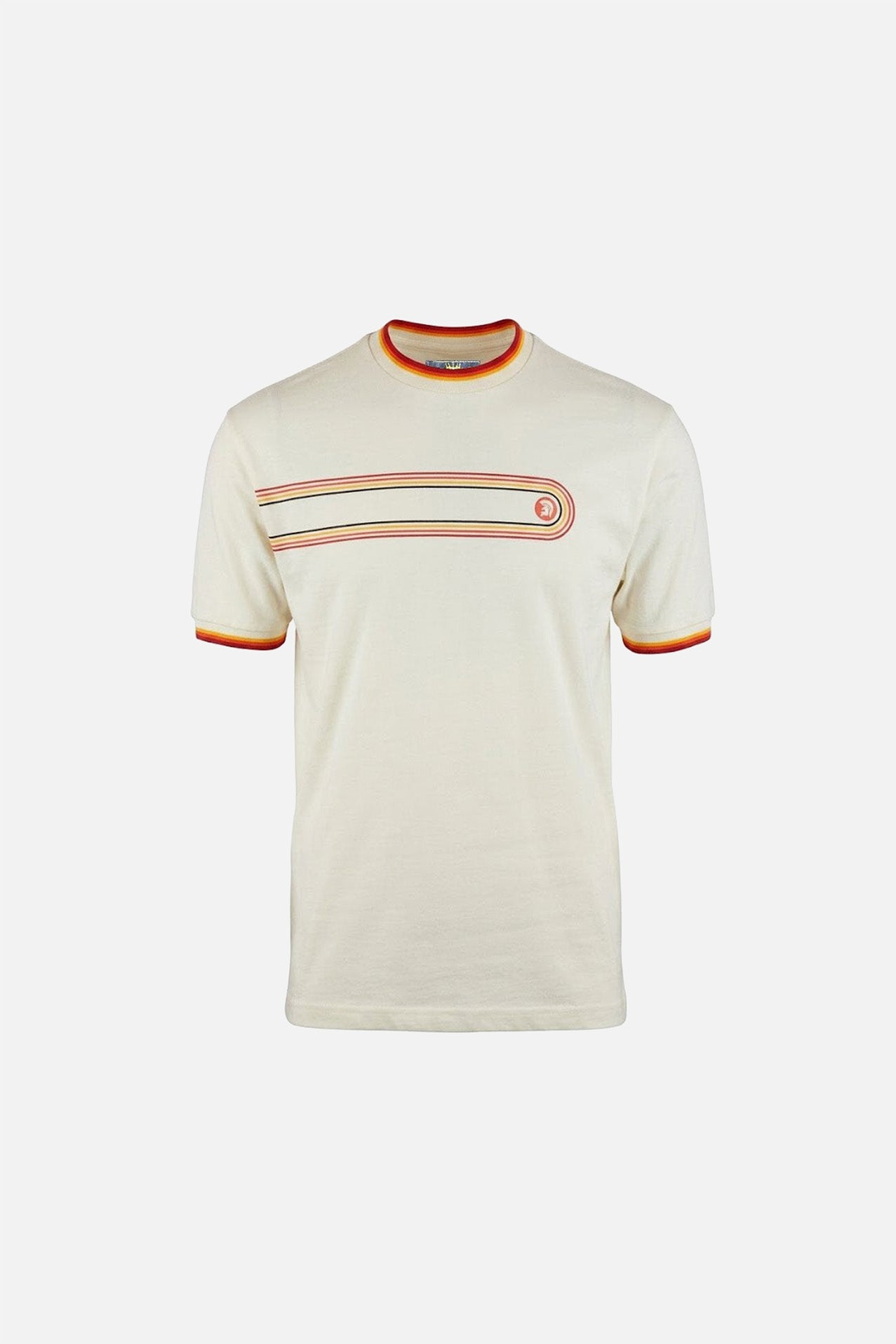 Retro Stripe Ecru - T-Shirt
