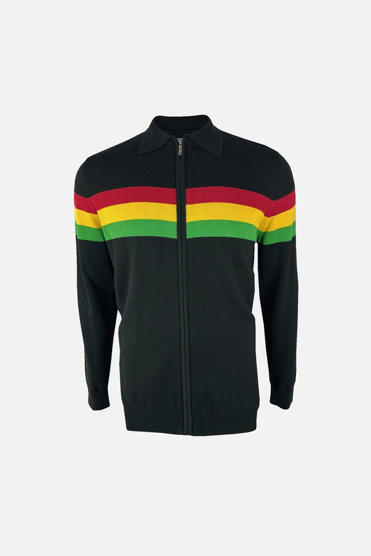 Rasta Stripe - Cardigan