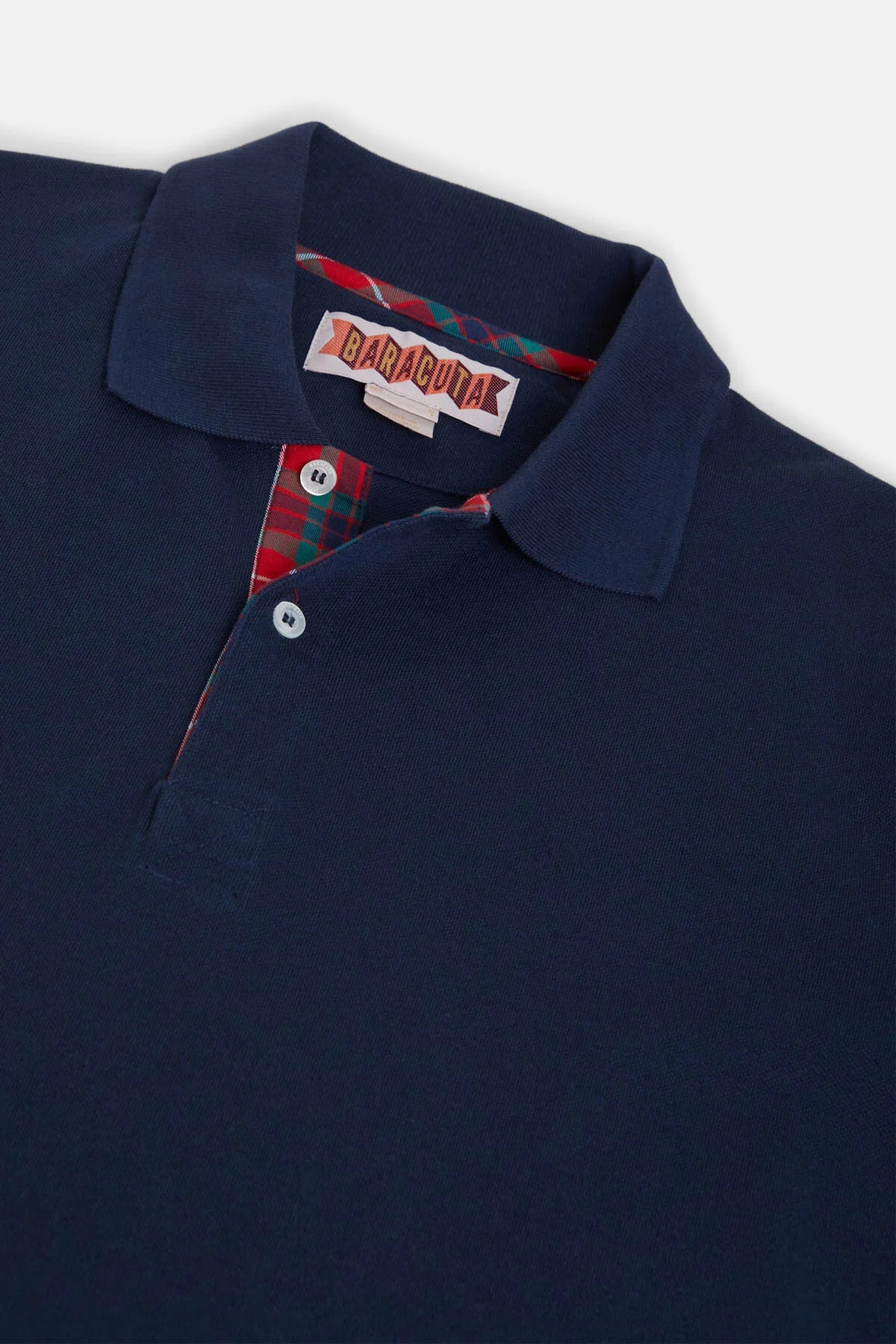 Baracuta Tartan Placket - Polo Shirt