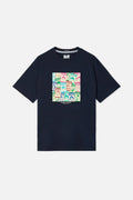 Approbatus Navy Graphic - T-Shirt