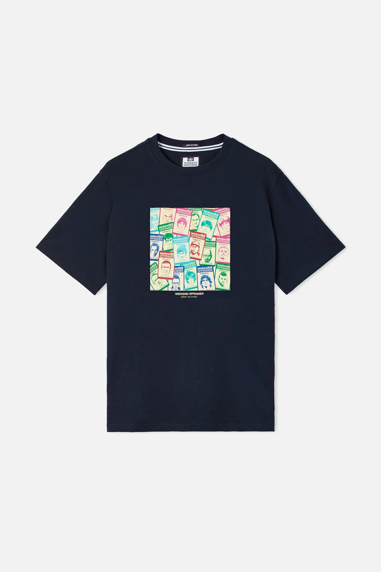 Approbatus Navy Graphic - T-Shirt