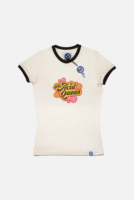 TW/3016 Exclusive Women's Acid Queen Ecru - T-Shirt