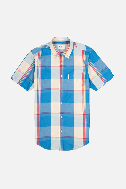Multicolour Overcheck Kingfisher - Shirt