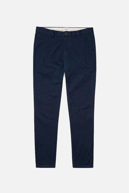 Signature Slim Stretch Chino 025 Dark Navy - Trousers