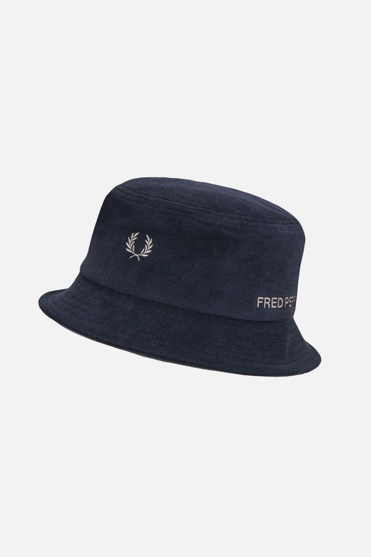 HW7678 Navy Towelling Dual Branded - Bucket Hat