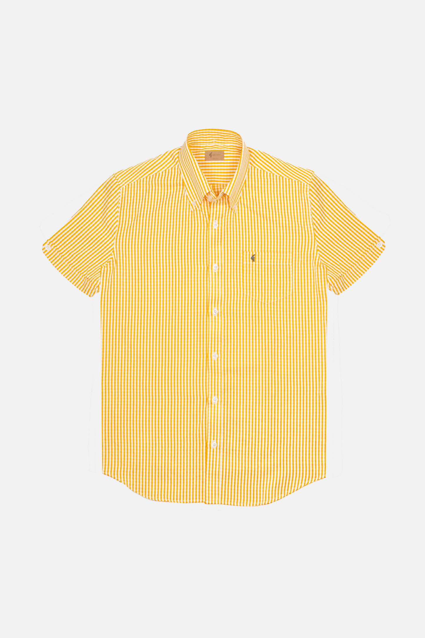 Frazer Pineapple Gingham Seersucker S/S - Shirt