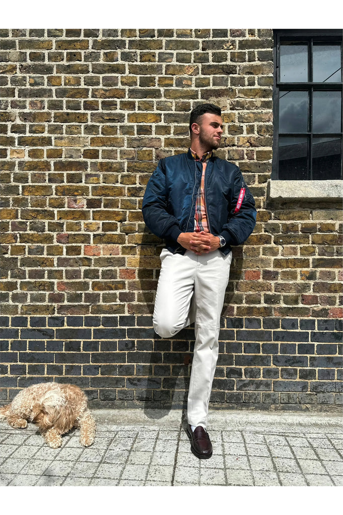 Alpha industries 2025 blue bomber