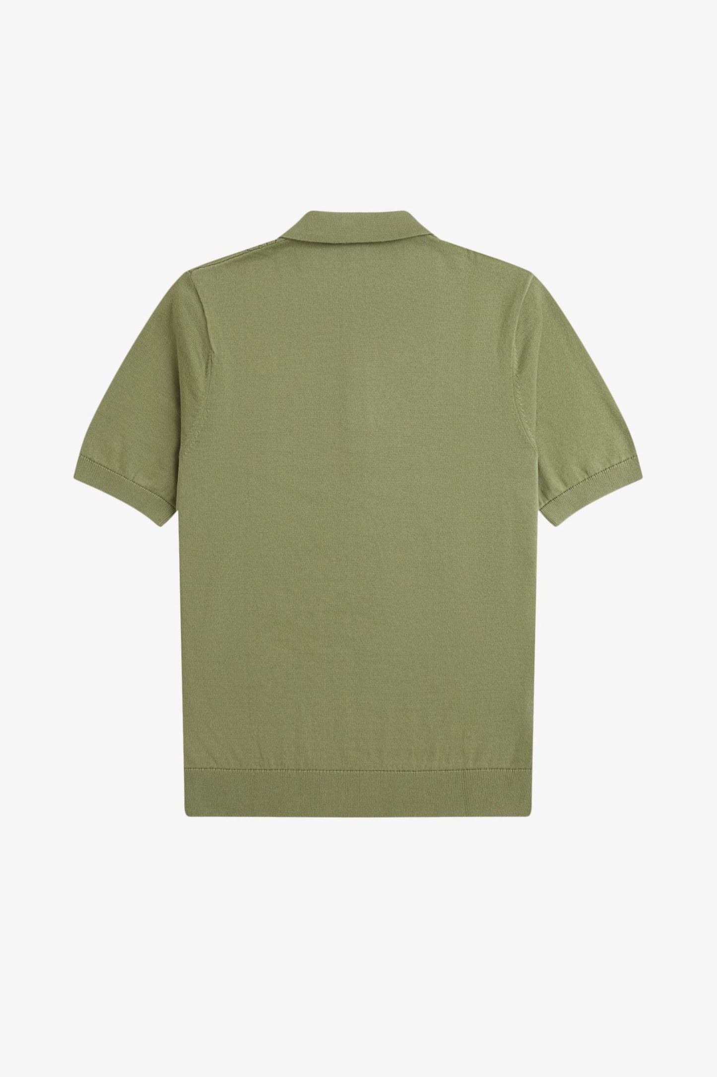K9749 Olive Mint Green Knitted Cotton - Shirt