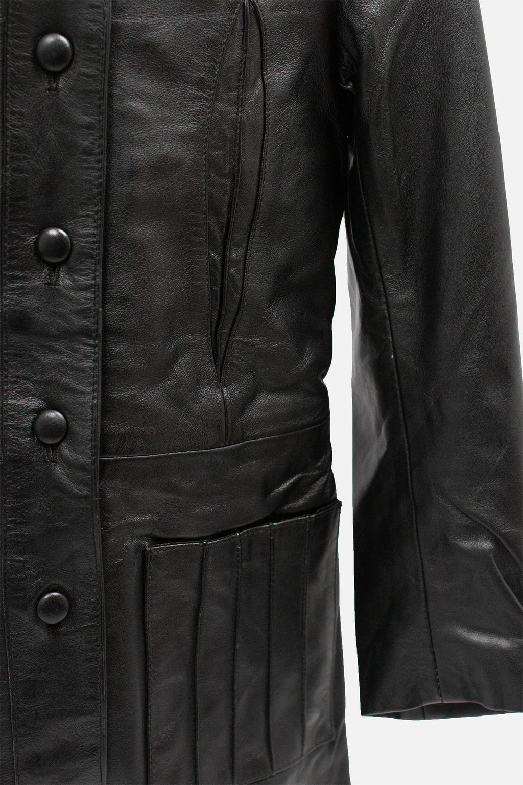 The "Avery" Black - Leather Jacket