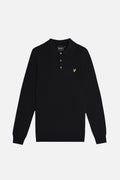 Merino Blend Navy Knitted - Polo