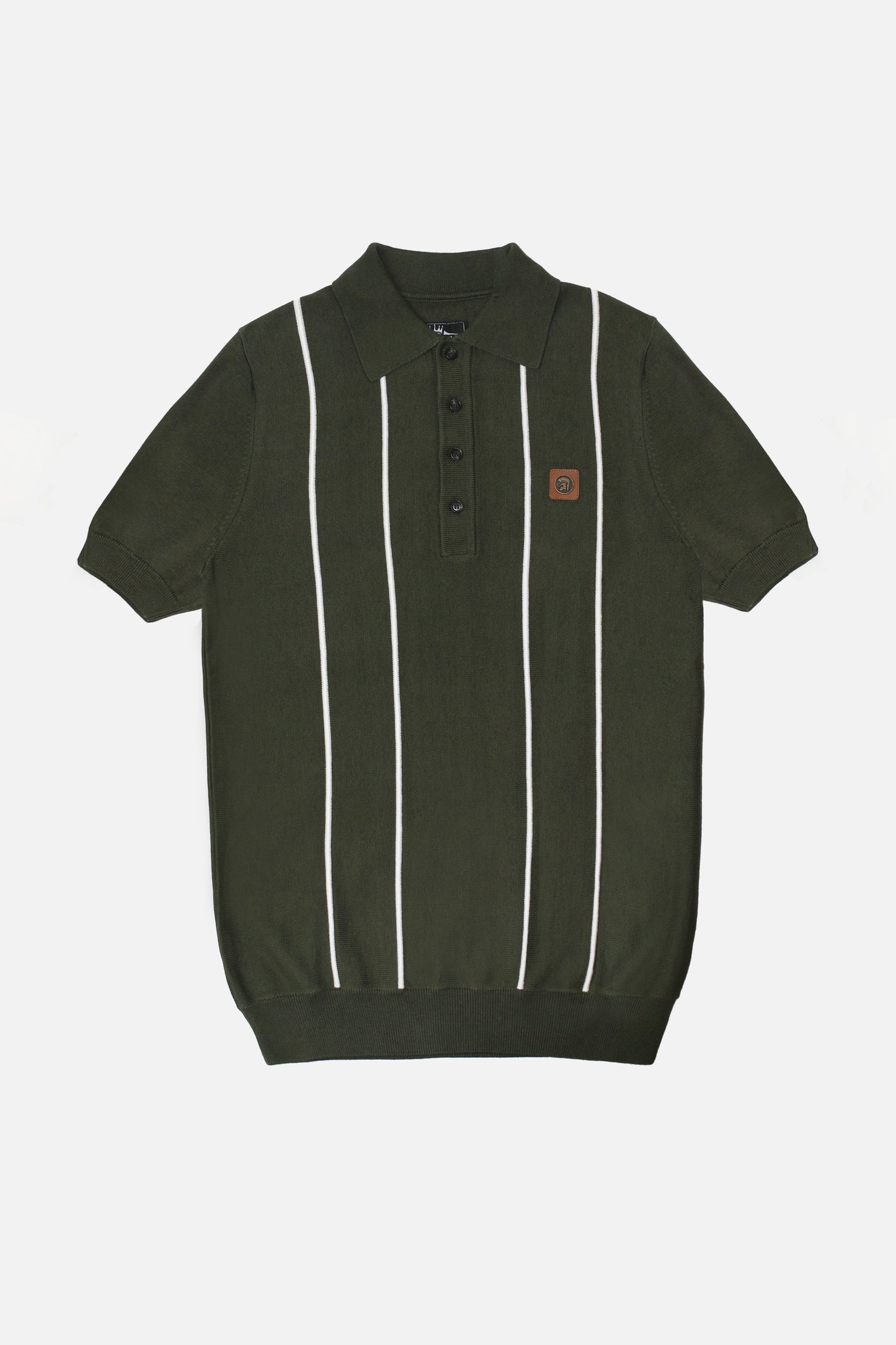 TR/8965 Raised Stripe Army Green - Polo