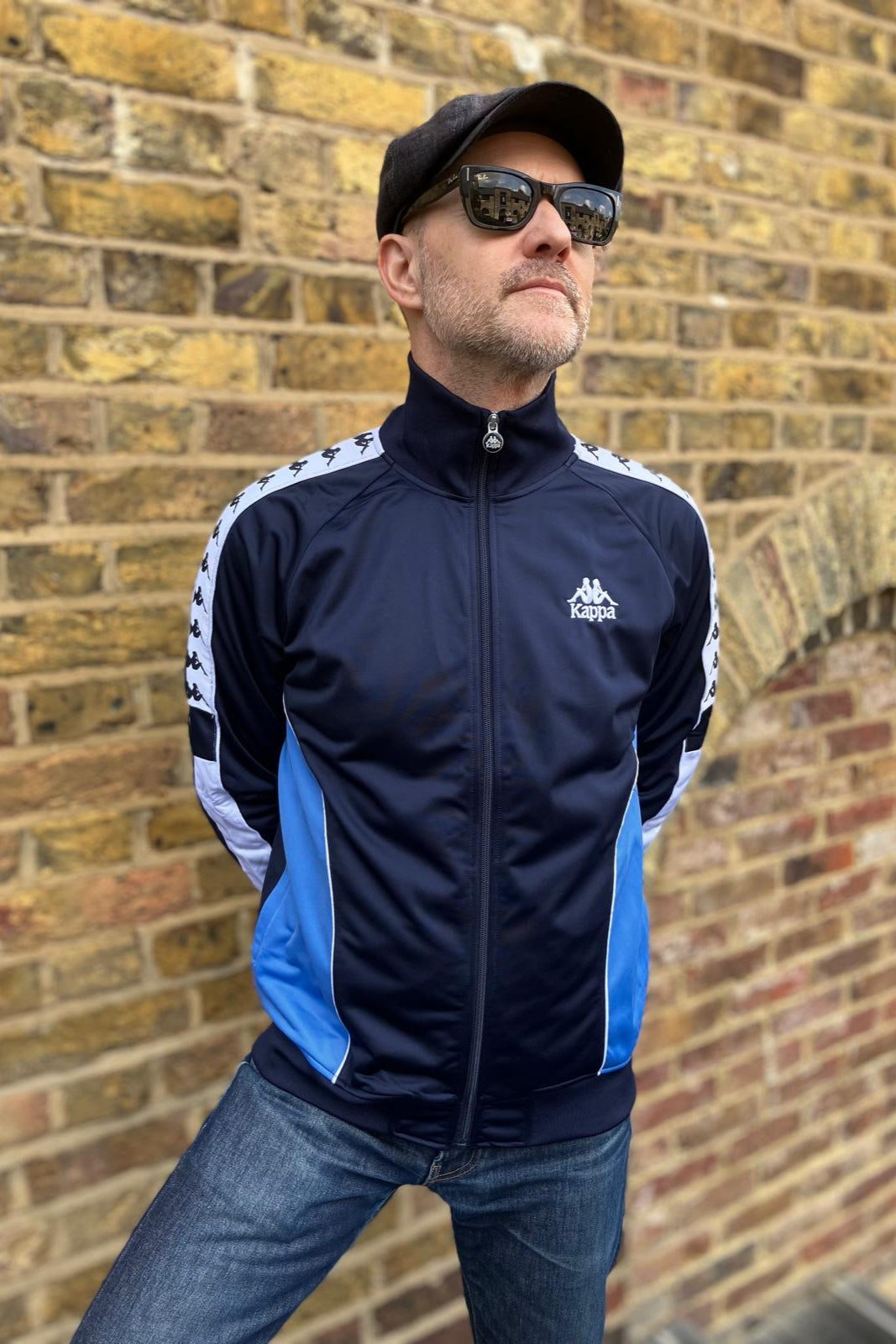 Banda Merezo Blue Night / White / Blue Mar - Track Top