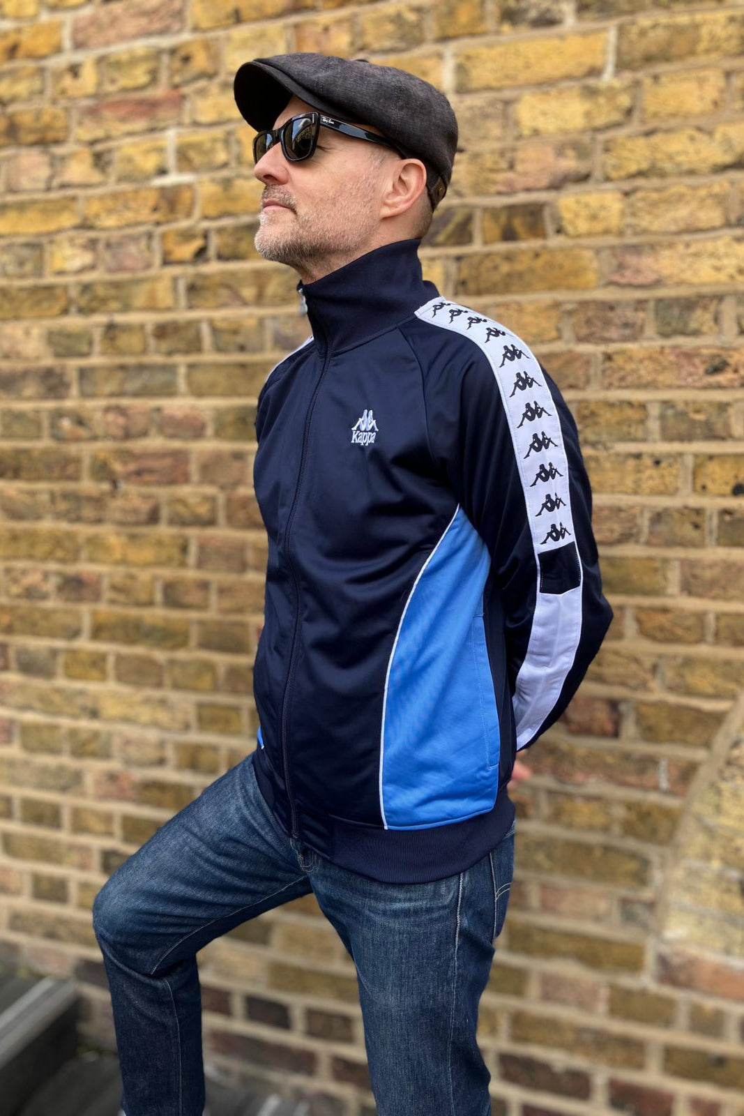 Banda Merezo Blue Night / White / Blue Mar - Track Top
