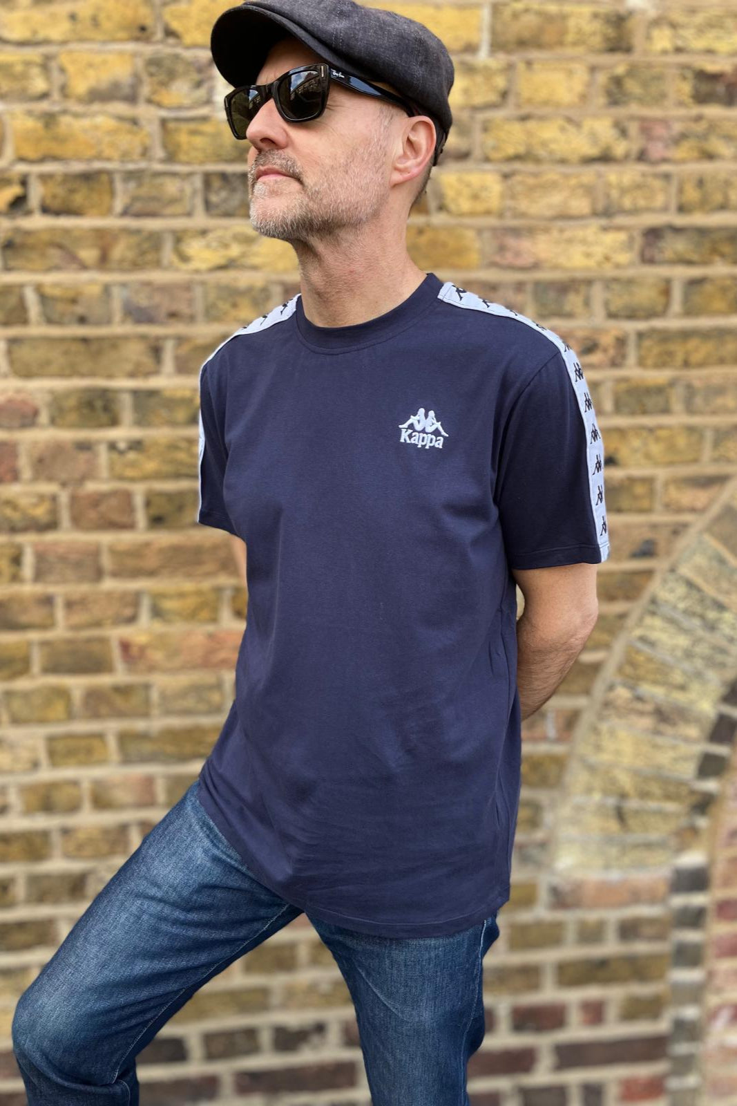 Banda Umara Blue / DK White - T-Shirt