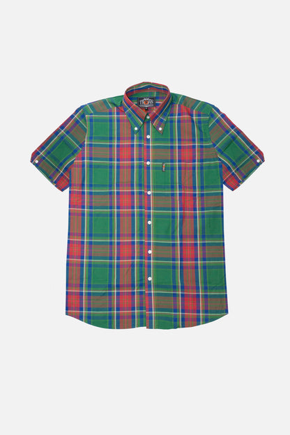 Multi-check Forest Green - Shirt