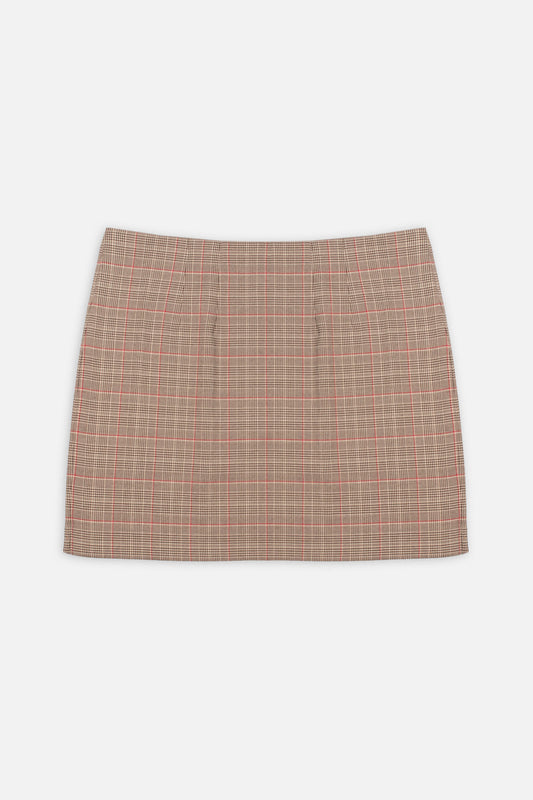 Hove Check - Skirt