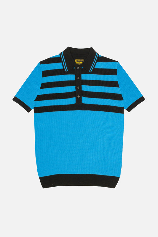 Hall Fine Gauge Waffle Knit - Polo