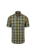 Large Chocolate Tartan Check B/D TC/1069 - Shirt